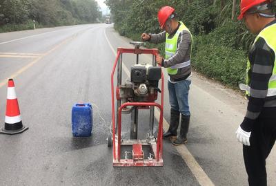 興業石南至城隍大江口公路路面大修工程完成交工檢測